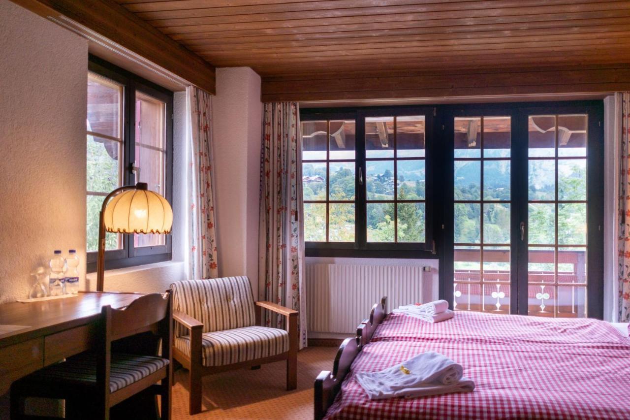 Hotel Gletscherblick Гриндельвальд Экстерьер фото